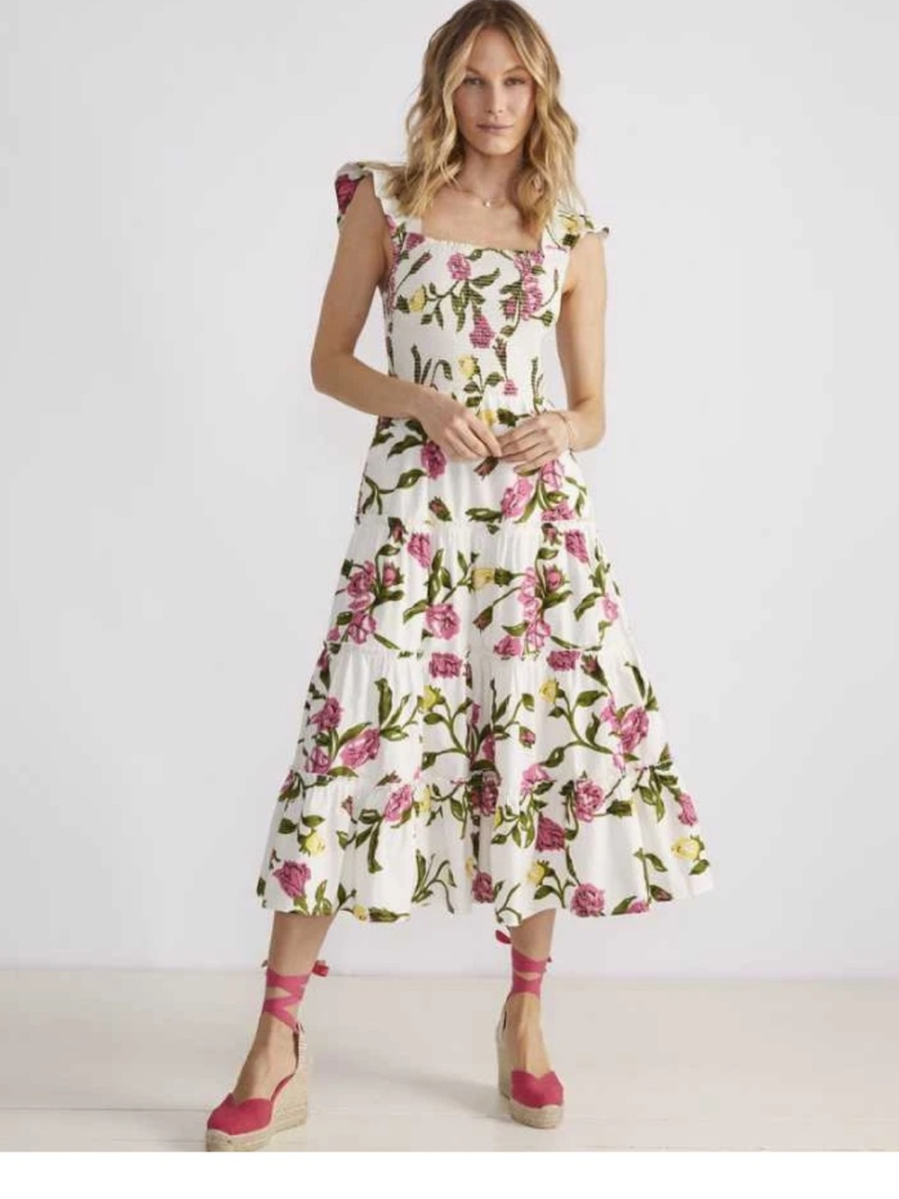 Vineyard Vines Kentucky Derby Floral Dress